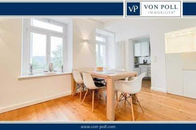 Exklusives Wohnen mit Panoramablick – Stilvolle Maisonette-Wohnung mit großer Sonnenterrasse