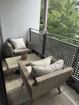 Gepflegte 2-Zimmer-Neubauwohnung mit Balkon, Fußbodenheizung und Tiefgarage in Bonn-Bad Godesberg