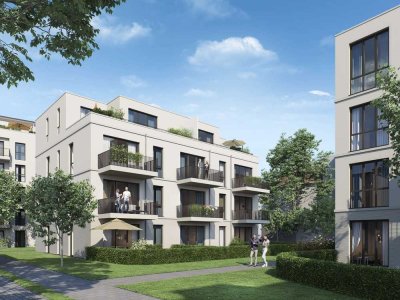 Stilvolle Oase für Stadtliebhaber - Kompakte 3 Zimmer Neubau Wohnung mit Loggia