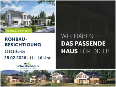 ++ Rohbaubesichtigung eines Schwabenhauses in 12621 Berlin – Interesse? ++Anmelden unter 01723023080