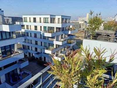Essen "Grüne Mitte" "Park View" Wunderschöne Wohnung 3 Zi. K,D,B,G-Wc Dachterrasse u. Balkon 1 TG