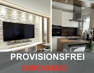 Provisionsfrei und kernsaniert: 2-Zimmer-Wohnung mit Balkon