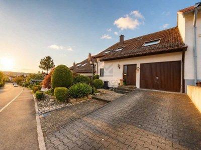* Familienfreundliches Kettenhaus in begehrter Wohnlage von Ulm-Söflingen - mit Garage, Kaminofen
