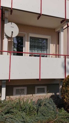 Schöne 1-Zimmer-Erdgeschosswohnung mit Balkon in Klein Bünzow