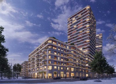 Penthouse-Feeling über der Spree: Panorama-Domizil mit Sonnen-Loggien & High-End-Ausstattung