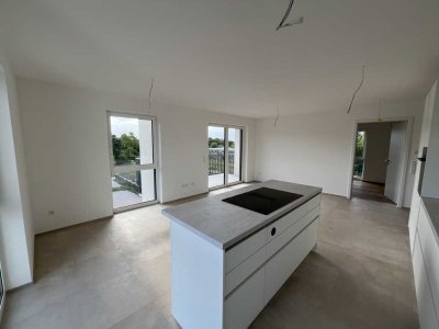 Erstbezug: 4,5-Zimmer-OG-Wohnung mit Balkon und Küche