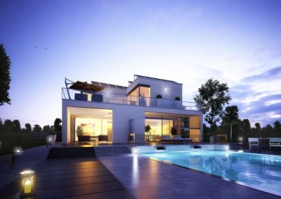 Sie wollen das Beste ? Hier ist ihr Haus mit einen außergewöhnlich guten Design ! Mit Grundstück ber