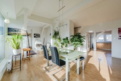Exklusives 3-Zimmer Apartment mit Dachterrasse, Panoramablick und direkter Nähe zum Schlosspark