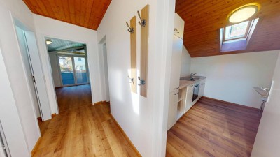 INVESTMENT - Frisch renovierte, vermietete 2-Zimmer-Dachgeschosswohnung in Werfen mit Blick in die Berge - Ski amadé