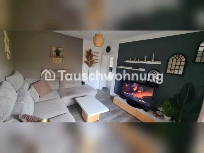 Tauschwohnung: Wohnung m. größeren Balkon, Terrasse o. kleinen Garten