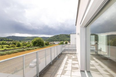 Schöne Dachterrassenwohnung mit Fernblick
