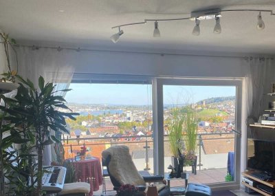 Wohnung mit Rheinblick!