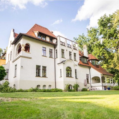 3-Zimmer-Wohnung (130 m²) in der Villa Tetzner – Schloßchemnitz