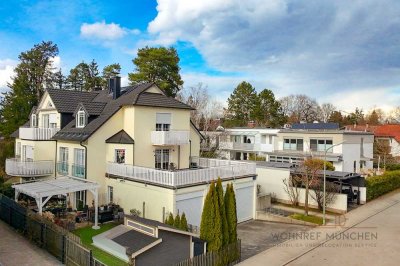 3-Zimmer-Maisonettewohnung mit Sauna und hochwertigen Einbauten im schönsten Waldtrudering