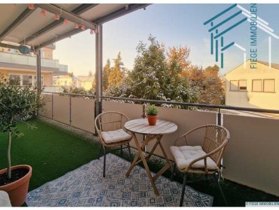 Gemütliche Wohnung mit großem Balkon