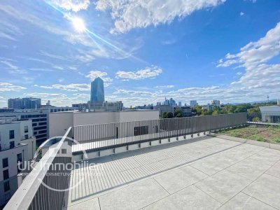 Vollklimatisiertes 4Zi-Luxus-Penthouse mit XXL-Dachterrasse + Premium Einbauküche +2Tageslichtbädern