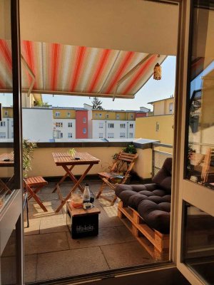 Penthouse mit Südterrasse, 2,5 Zi, Burgnähe, sehr ruhig von privat