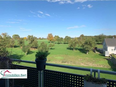 PERL-BÜSCHDORF: ATTRAKTIVE 106 M² OG-WOHNUNG / BALKON MIT SICHT INS GRÜNE!