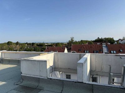 Erstbezug: Dachgeschoss 3 Zi.-Whg. mit EBK und Dachterrasse in Taufkirchen (nahe S-Bahn) ab 11/2025