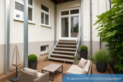 Provisionsfrei
4-Zimmer-Wohnung mit Terrasse & Stellplatz - super für eine Familie