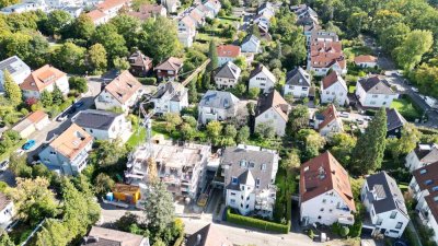 Im Bau: attraktive DG-Maisonette in 6-FH mit Aufzug in Bestlage von Sillenbuch!