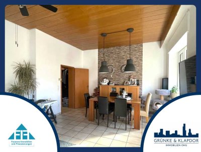 Solide vermietete 3–4-Zimmer-Wohnung mit Gartenmitbenutzung in ruhiger Lage