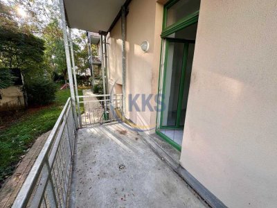 *Ruhig & Grün* Kleine 1-Raum-Wohnung mit Balkon! ab 15.11.2025!