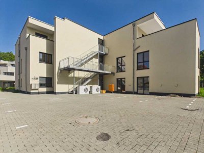 Lichtdurchflutete Neubauwohnung mit Balkon und energieeffizienter Aussattung