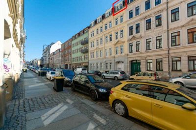 Leipziger Vorstadt - bezugsfertige 2-Zimmer-Dachgeschoss-Wohnung