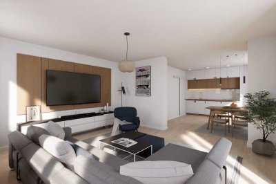 Modernisierte 2-Zimmer-Wohnung in zentraler Lage
