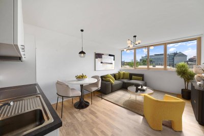 City Apartment mit Blick ins Grüne nahe Rochusmarkt