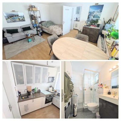 Kleines City-Apartment mit Einbauküche