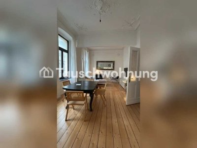 Tauschwohnung: Wunderschöne Altbauwohnung mit Stuckdecken