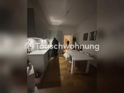 Tauschwohnung: Tausche Altbau Wohnung in Münster-Mitte mit Balkon und EBK