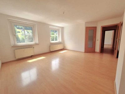 Großzügige 2-Raum-Wohnung mit Blick ins Grüne im Erdgeschoss + ausgebaute Kammer!