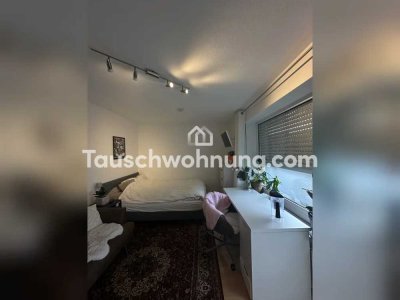 Tauschwohnung: 1 Zi Whg. nah am Aasee und Zentrum mit Balkon, Suche ab 2 Zi