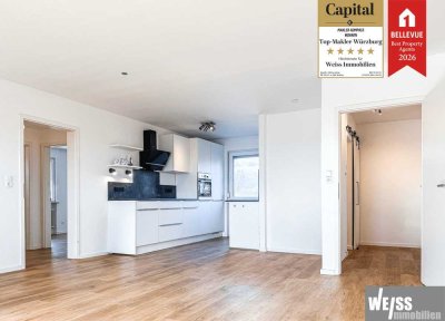 Modernisierte 3 Zimmer Wohnung mit neuer Einbauküche und moderner Ausstattung in Lengfeld