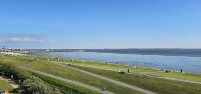 # Büsum/Lagune: Seltene 3 Zimmer Meerblickwohnung in erster Seereihe!