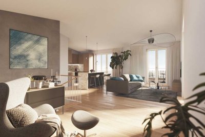 FRÜHLINGS-SPECIAL: 3-Zimmer-Wohnung mit zwei Dachterrassen und Balkon