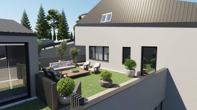 PROVISIONSFREI: Erstbezug: 4-Zimmer-Maisonette-Wohnung mit Garten und Balkon in Steyr