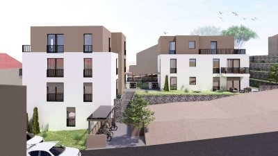 Exklusive Neubauwohnung mit eigenem Garten nach KfW 40 Standard (QNG-Siegel) und hoher Abschreibung!