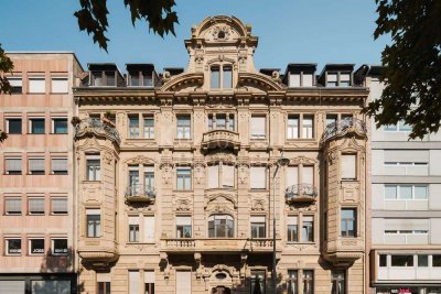 Prachtvolles Jugendstilhaus am Wasserturm - Besondere Dachwohnung mit 30 qm Dachterrasse!