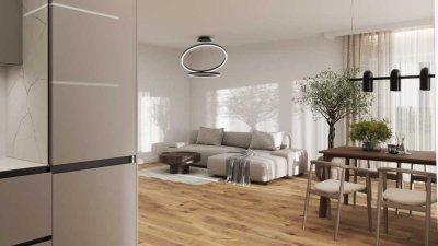 Mustergültig – Rückzug im Grünen.