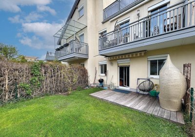 Meine kleine Grüne Oase – neuwertige 1-Zi-Gartenwohnung in Alt-Liefering