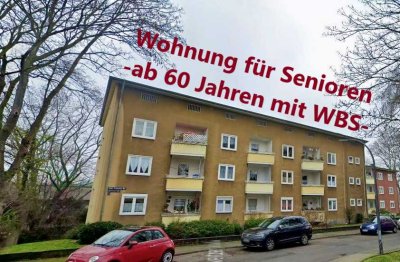 2 ZKB Seniorenwohnung mit WBS - Ab 60 Jahren!