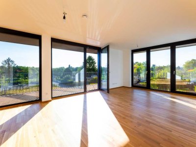 Familientraum in Dresden – 4-Zimmer Wohnung mit Loggia am Elbufer – Marina Garden