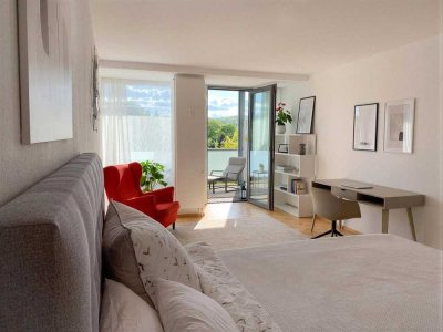 Kapitalanlage Stuttgart-Süd: Vermietete 1,5-Zi.-Wohnung mit Balkon & TG
