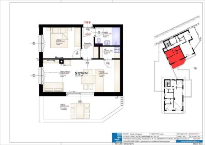2 Zimmer Neubau Wohnung in Sonnenlage in Eben