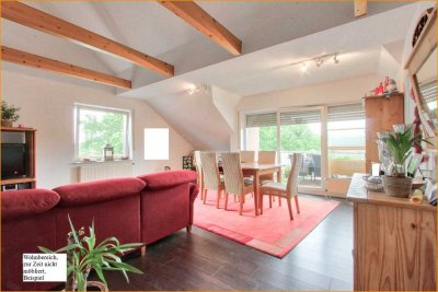 Lichtdurchflutete Dachgeschosswohnung und das auch noch in Borghorst