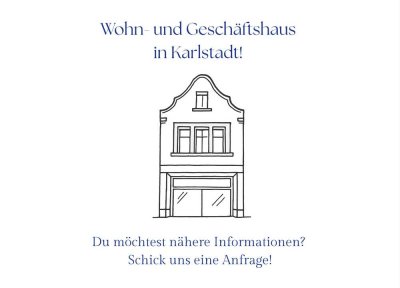 !!8% Rendite mgl., Wohn-/Gesch.haus in Karlstadt zvk.!!